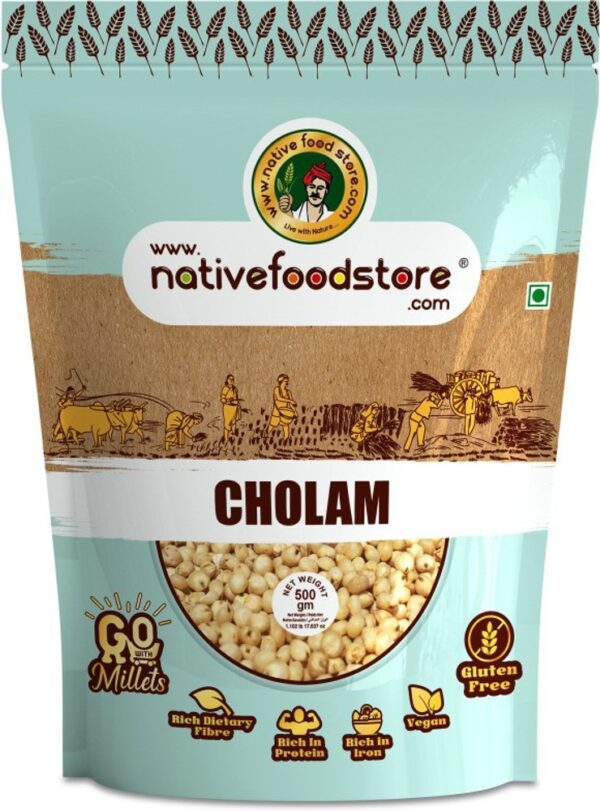 Cholam Great Millet | Native Foodstore | 454g