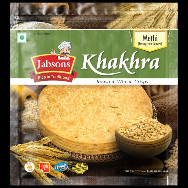 Methi Khakhra | Jabsons | 180g