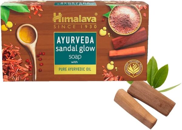 Ayurveda Sandal Glow Soap | Himalaya | 125g