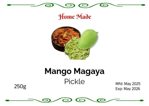 Mango Magaya Pickle | HomeMade | 250g