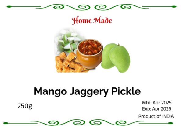Mango Jaggery Pickle | HomeMade | 250g
