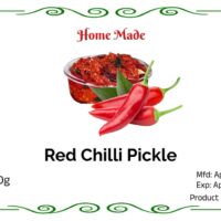 Red Chilli Pickle | HomeMade | 250g