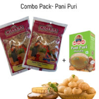 COMBO: Chakra Pani Puri Chips 250g -2st  + MDH Pani Puri Masala-100g -1st